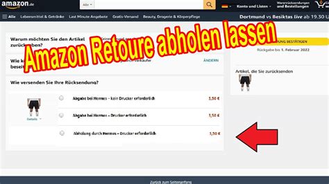 hermes amazon retoure abholen